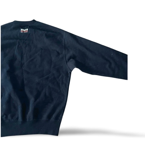 Vintage Roots “Edmonton 1999” Navy Blue Crewneck Made in Canada Size Small - Picture 5 of 5
